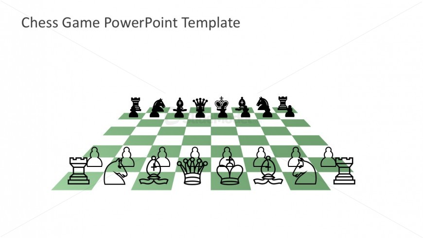 Chess Game PowerPoint Template for Free