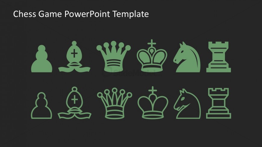 Chess Pieces Vectors Free PowerPoint Presentations
