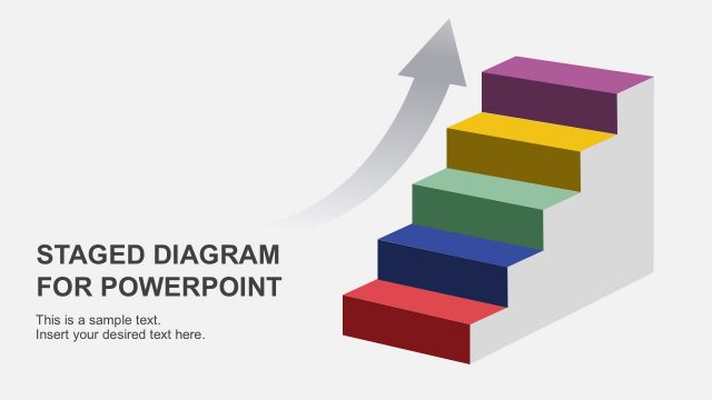 4 Stages Diagram PowerPoint Template