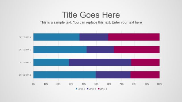 Horizontal Smart Bar Chart PowerPoint
