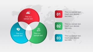 3 Steps Cycle Diagrams PowerPoint Template