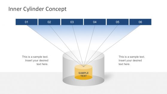 Free 6 Steps Cylinder Diagram Slides