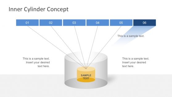 Free Inner Cylinder Infographic Template Slides