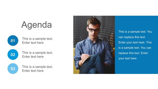 Free Agenda Corporate Template PowerPoint