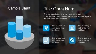 Free Corporate Chart Template with 4 Steps