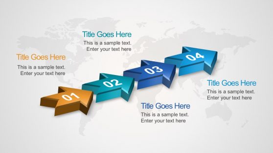 Free 3D Arrow Diagram for PowerPoint