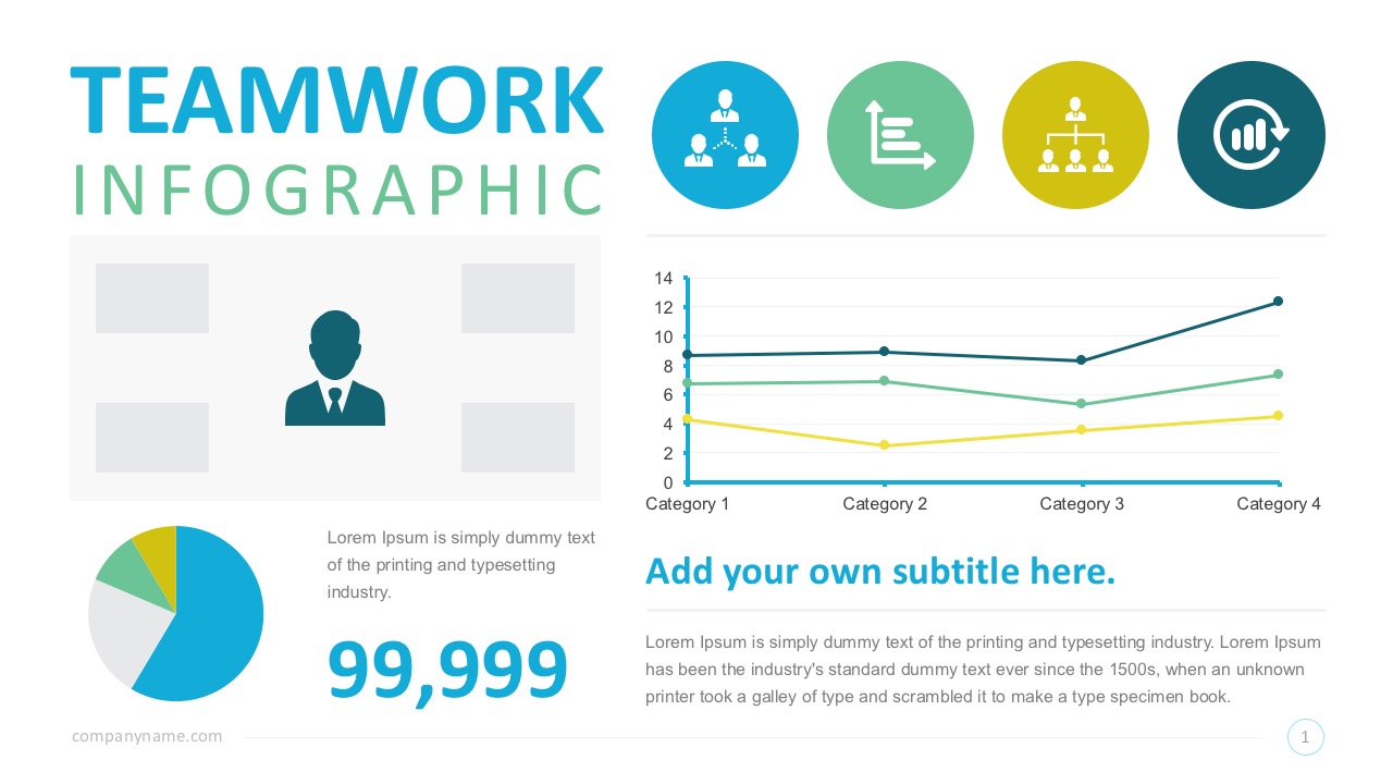 Free Teamwork Infographics PowerPoint Slides