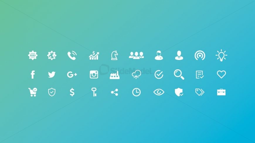 Free Useful Icons Editable in PowerPoint