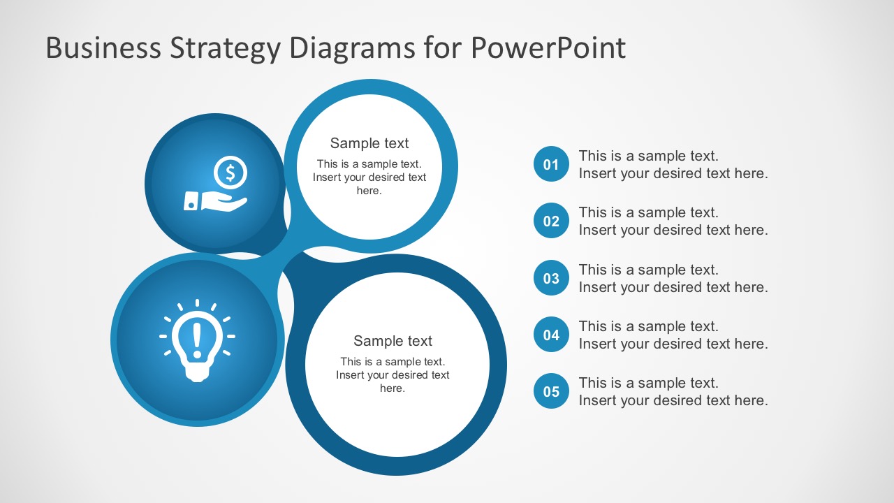 Free Best Business Strategy Diagrams PowerPoint