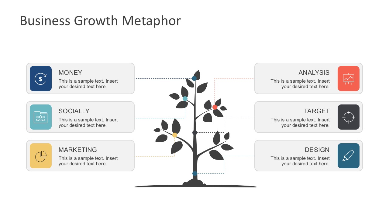 Free Business Growth Metaphor Template for PowerPoint & Google Slides