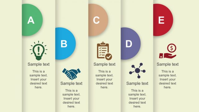 ABC Process Flow Free Template - SlideModel