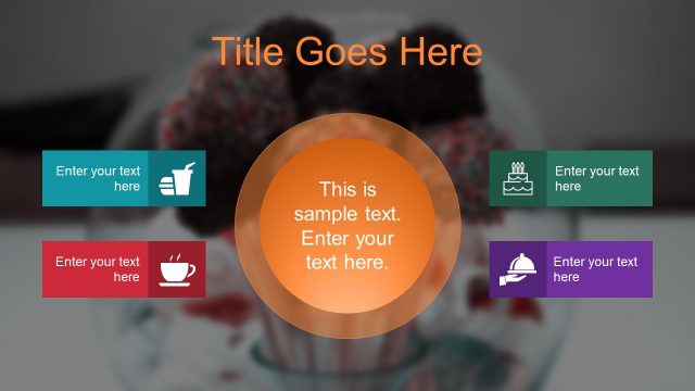 Infographic Slide with Photostatic Background