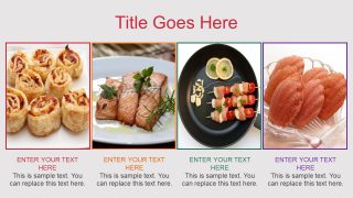 Photostatic Food Slide Template