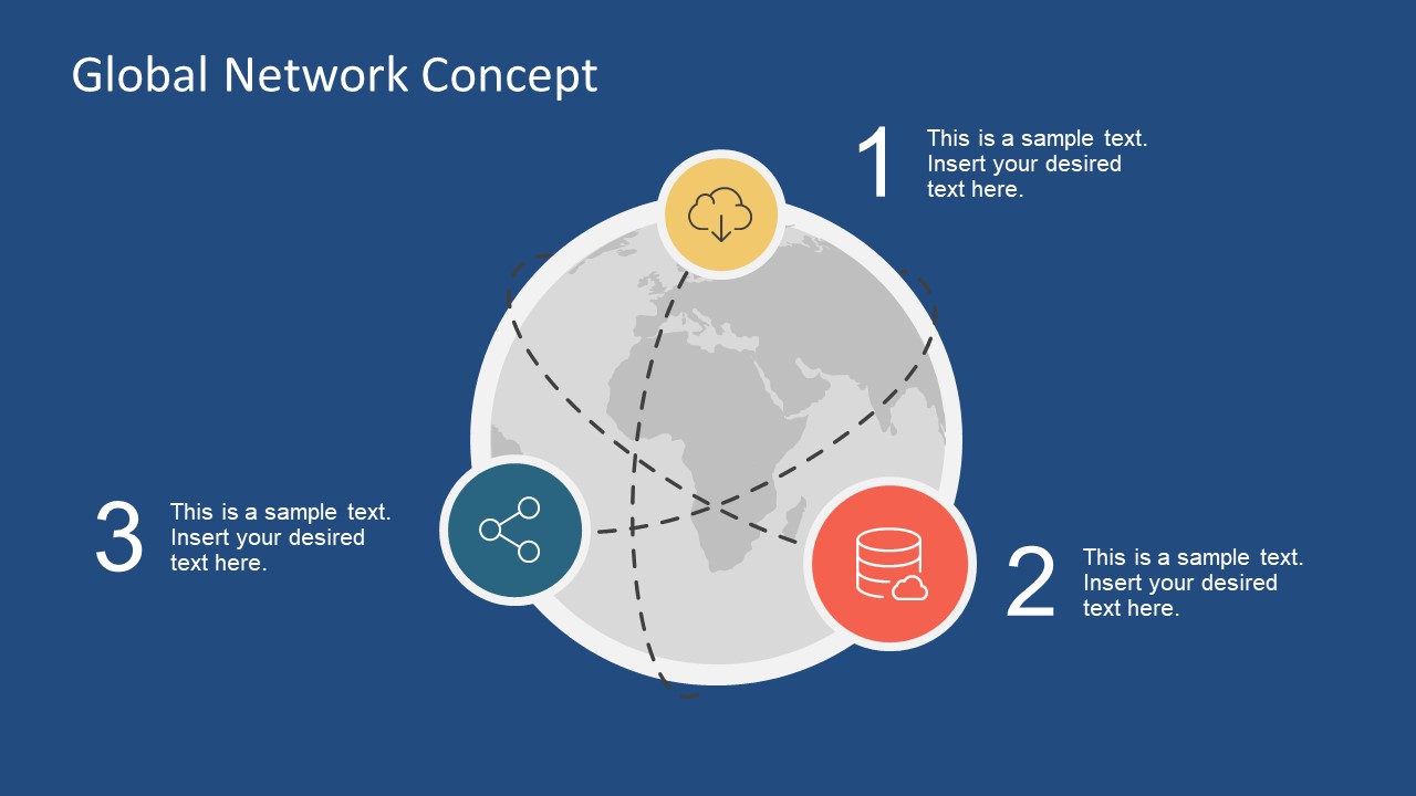 Free Global Network Concept for PowerPoint & Google Slides