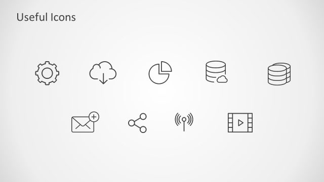 Slide of Useful Icons for Networking