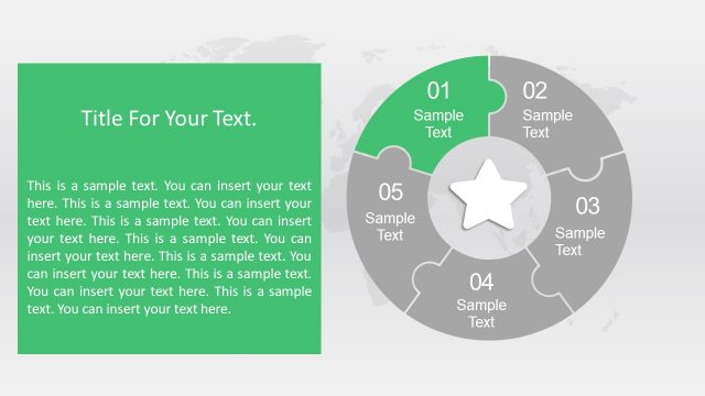 Segments of Puzzle Diagram Presentation