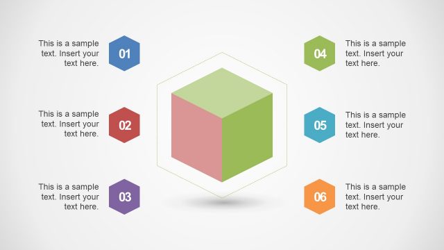 Hexagonal Business Presentation for Features