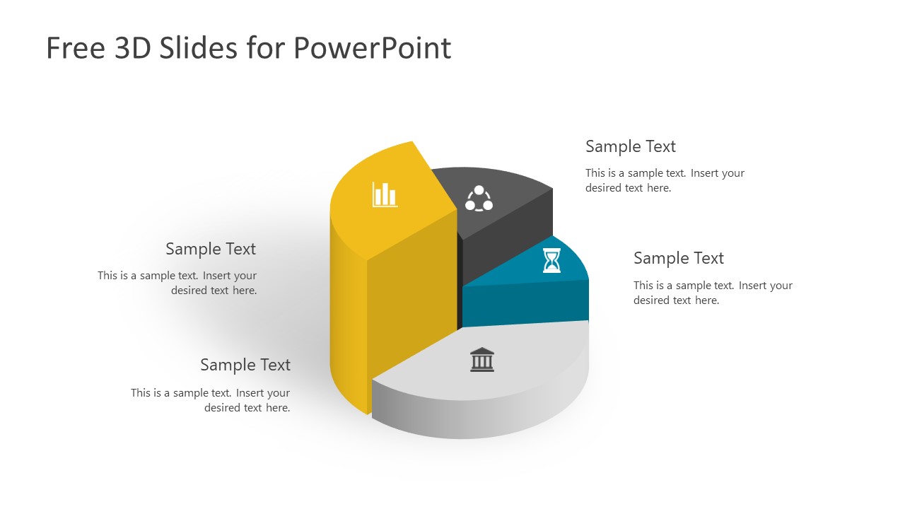 3D Pie Chart in PowerPoint 