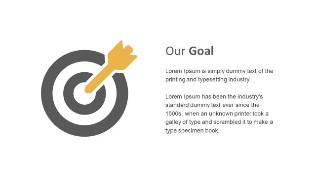 Target Slide of Goals in PowerPoint