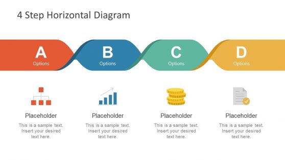 Horizontal Template of 4 Stages