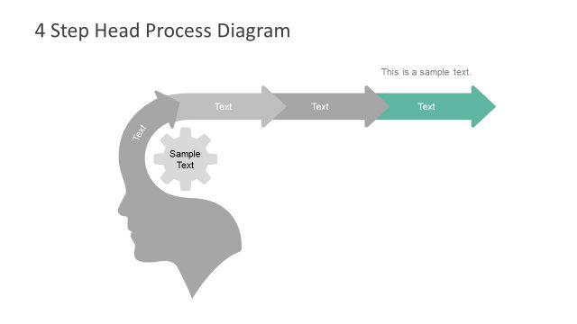 Chevron Shape Style Template Diagram
