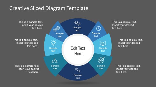 Presentation of Creative Sliced Diagram