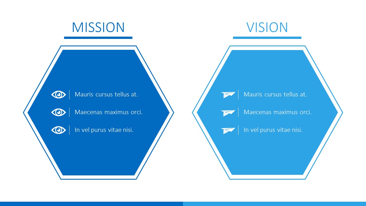 PowerPoint Business Vision and Mission 