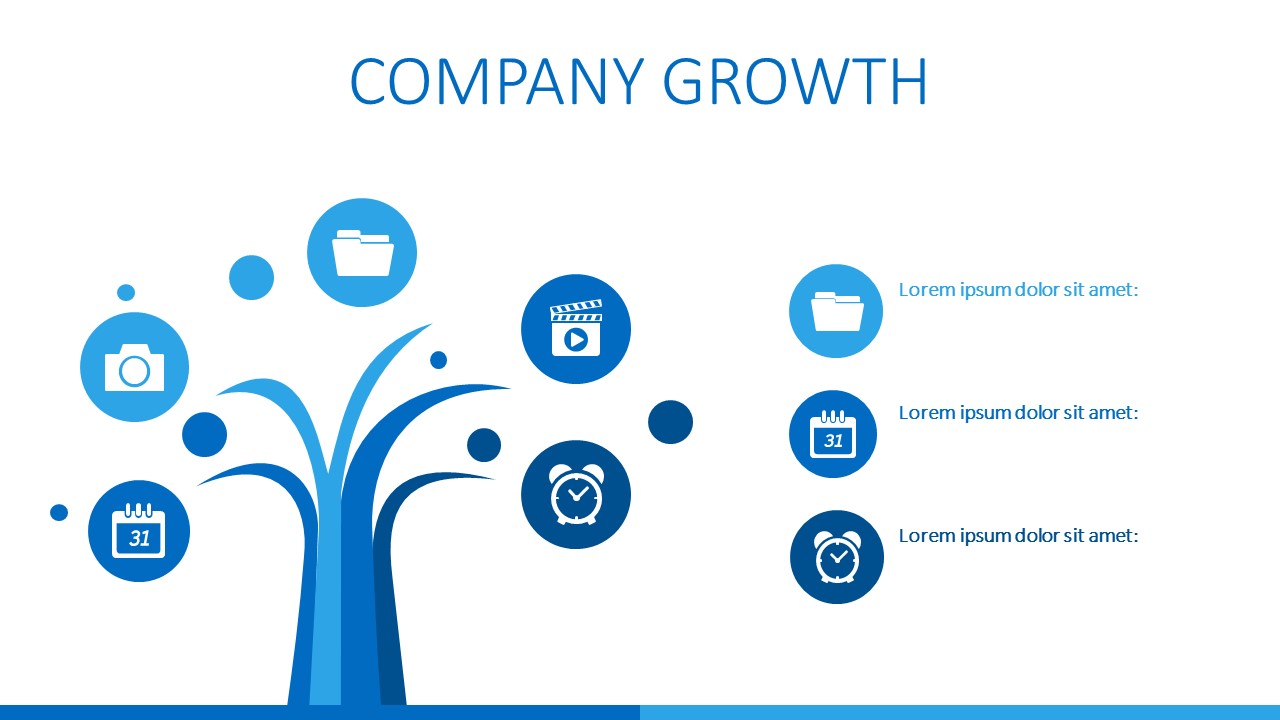 Tree Illustration of Growth in Business