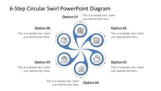 Template of Swirl Design Infographics