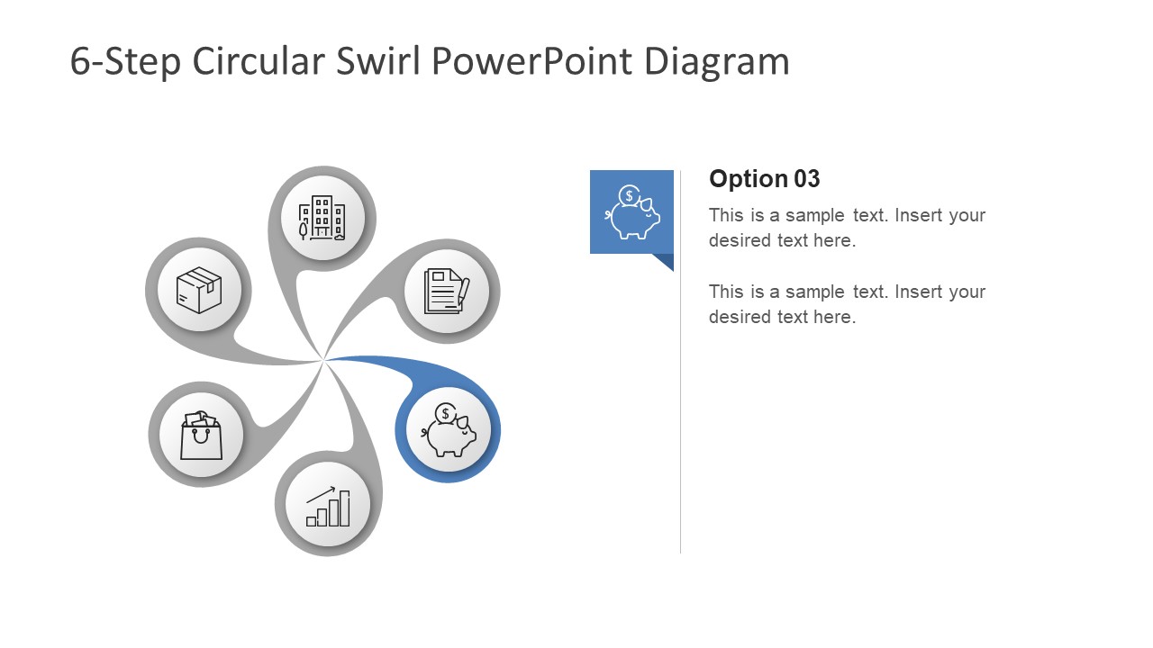 Free 6 Step Circular Diagram for PowerPoint & Google Slides