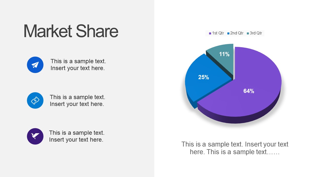 example of estimated market share in business plan