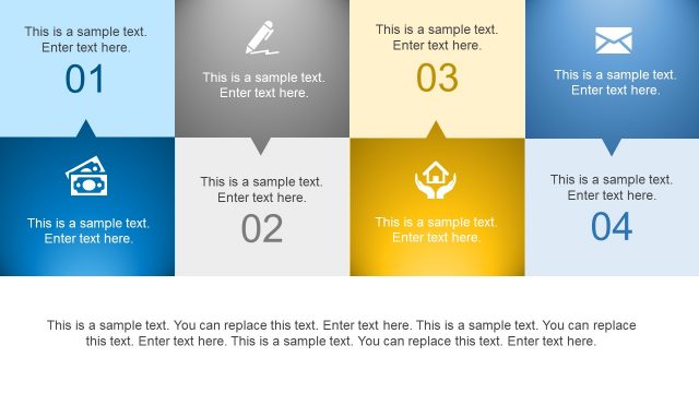 5 Segmented Infographic Slide