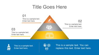 Infograhic 3 Level Pyramid Template