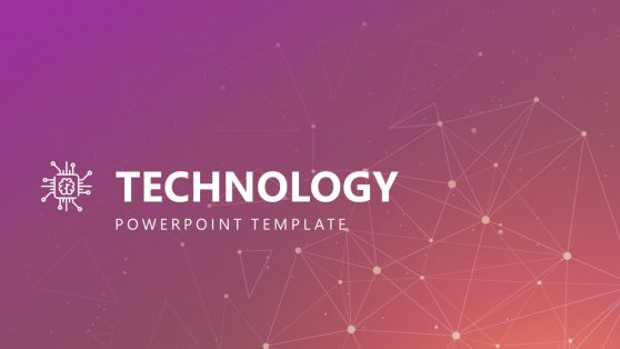 Circuit Board Icon Network template 