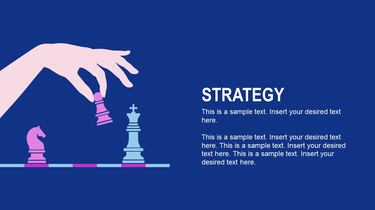 PowerPoint Chess Metaphor Template