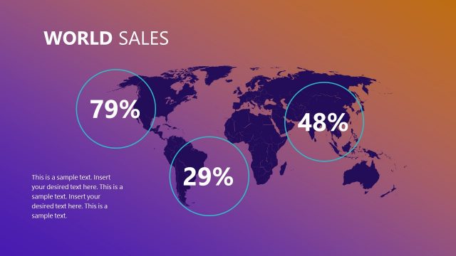 World Sales PowerPoint Business Slide