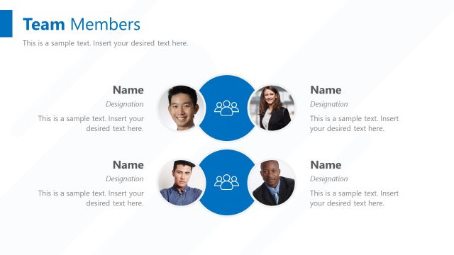 Business Team Presentation Layout