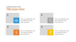 Animations 4 Steps PowerPoint