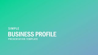 Simple Design of Business PPT
