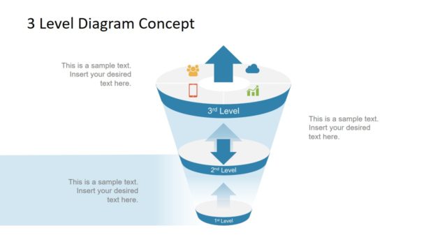 Free PowerPoint Multi-Level Funnel