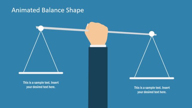 PowerPoint Free Balance Shape Slides