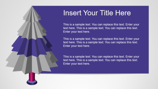 4 Steps Pyramid Diagram Template