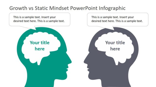 Human Head Mindset Concept PowerPoint