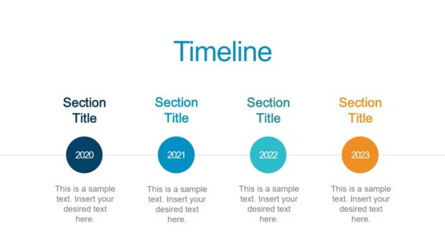 Creative Business Timeline Template