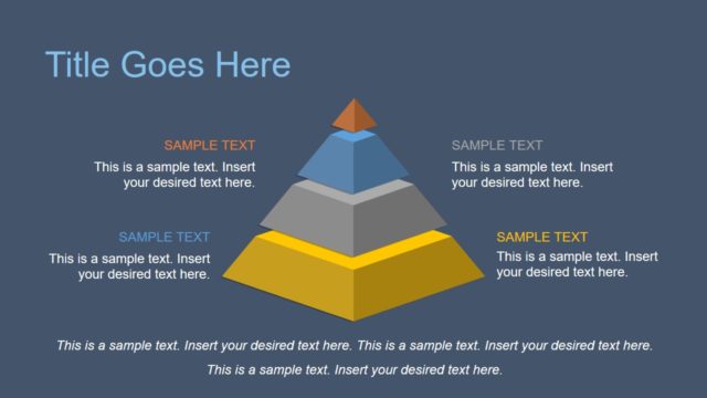 Pyramid Diagram Free Template