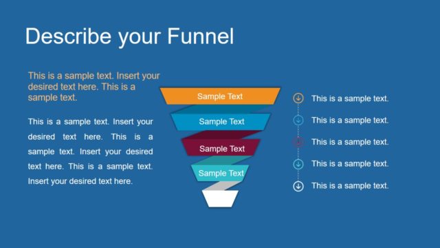 Funnel Design PowerPoint Diagram