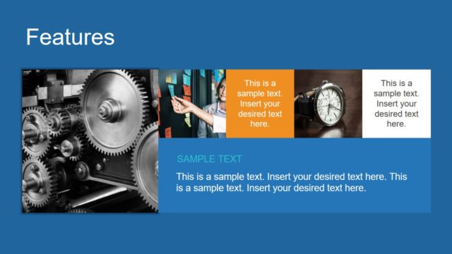 Free Slide of Simple Product Design