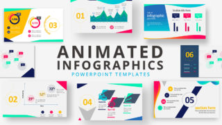 infographic template animation