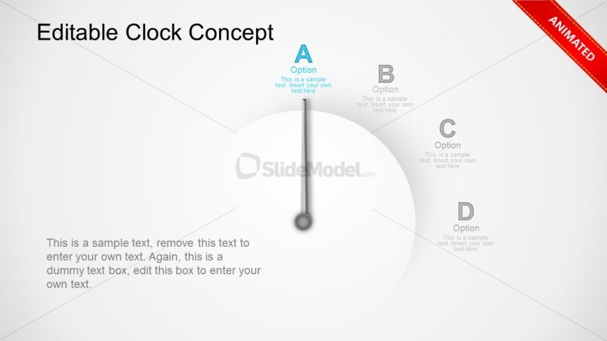 Analog Clock Animation Template