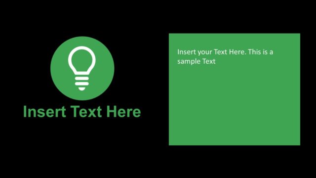 Light Bulb Icon Slide PowerPoint